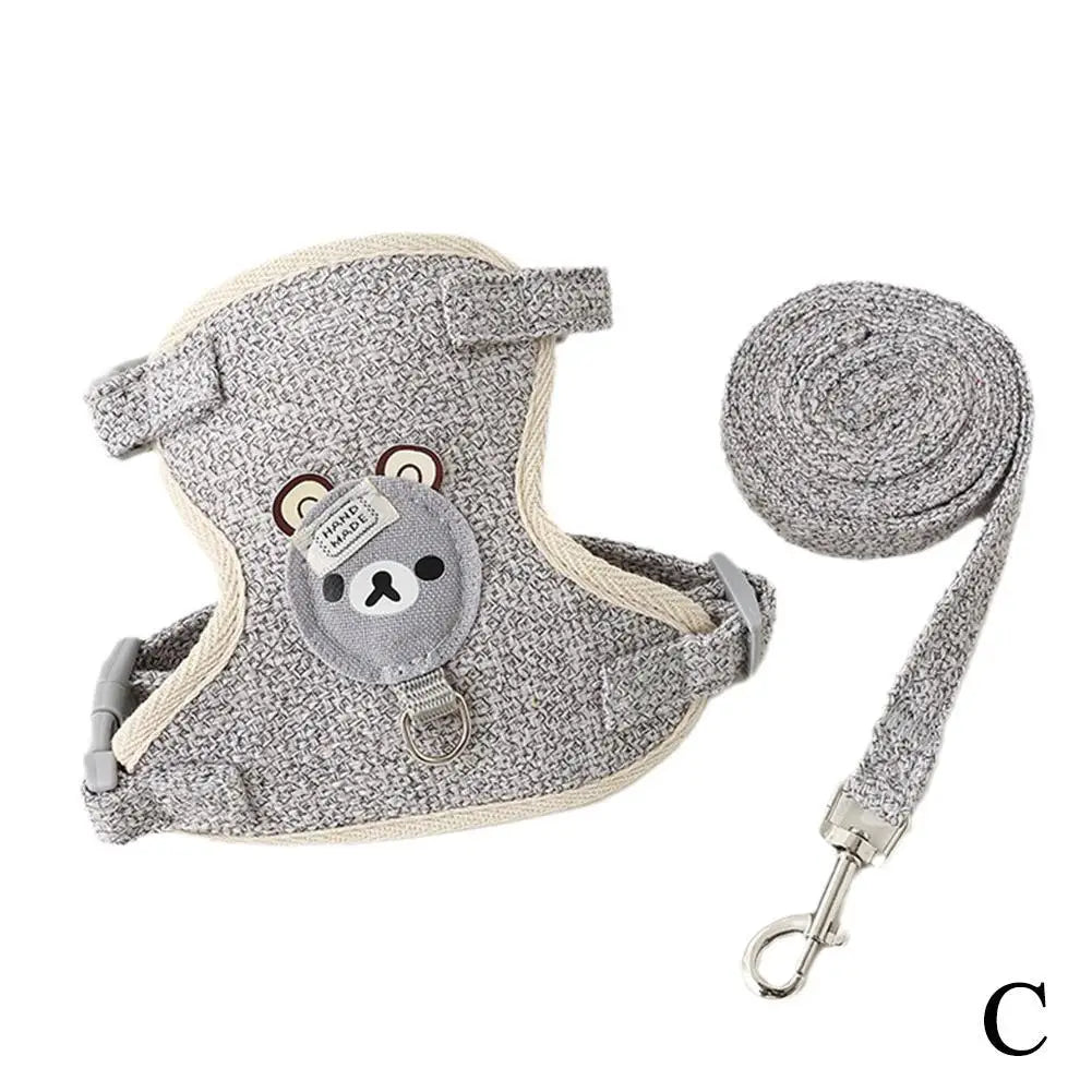 Pettorina a Canotta con Guinzaglio: Comfort e Stile per Cane e Gatto!