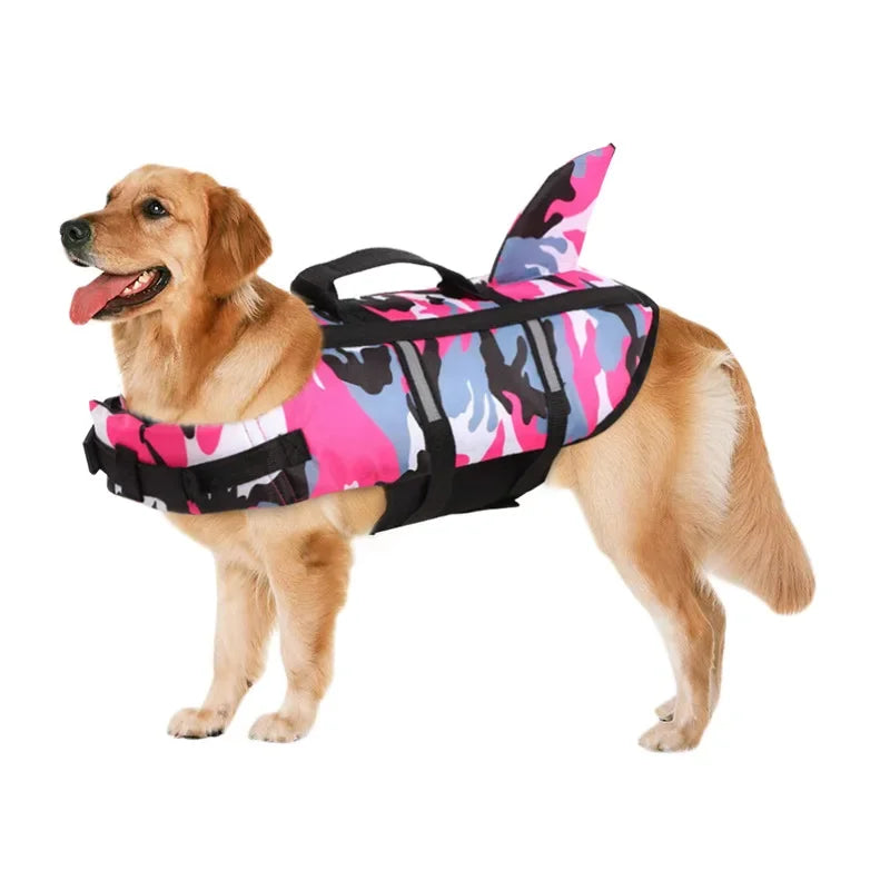 Giubbotto di Salvataggio per Cani Camouflage – Stile Militare e Sicurezza per Ogni Avventura Acquatica