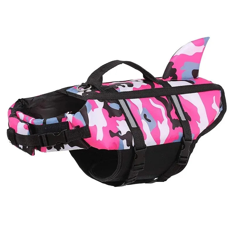 Giubbotto di Salvataggio per Cani Camouflage – Stile Militare e Sicurezza per Ogni Avventura Acquatica