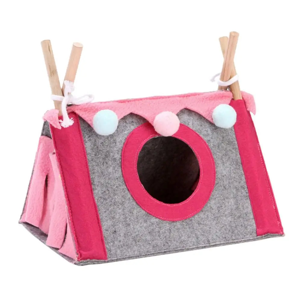 Nido a Tenda in Feltro Per Conigli e Piccoli Roditori– Accogliente e Spazioso