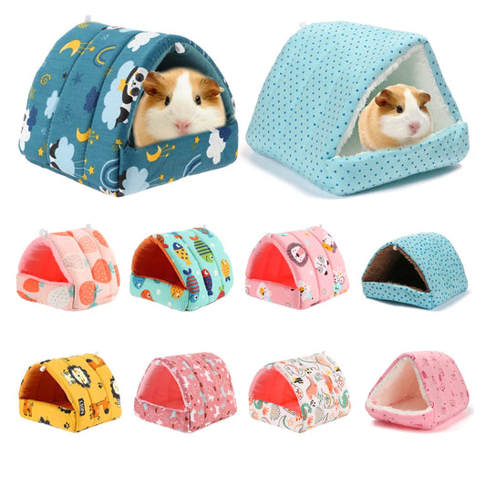 Cuccia Mini a Tema Cartone Animato per Piccoli Roditori – Il Nido Caldo e Morbido per il Tuo Amico!
