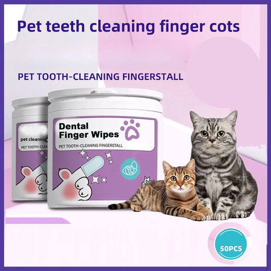 Salviette Dentali per Cani e Gatti – Pulizia Profonda e Alito Fresco Senza Risciacquo