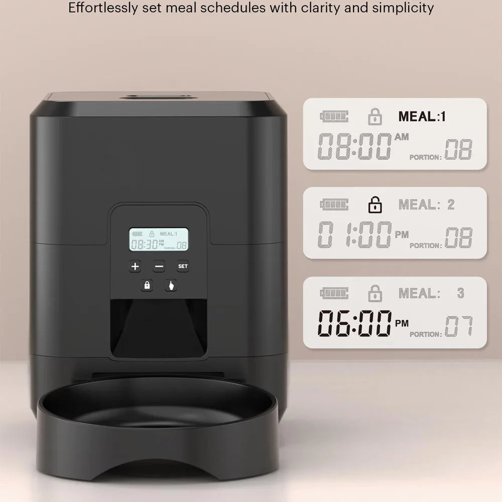 Distributore Automatico Smart per Animali Domestici: Nutrizione Controllata e Benessere per Cani e Gatti!