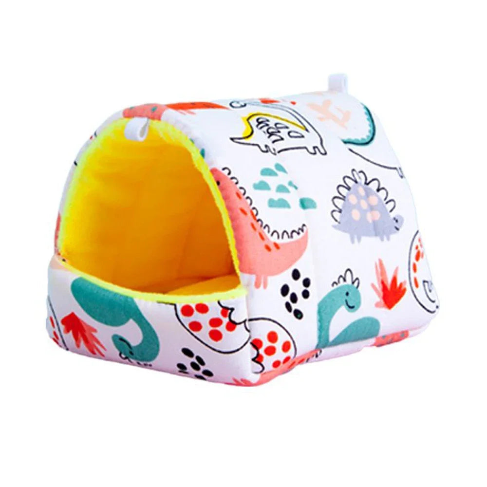 Cuccia Mini a Tema Cartone Animato per Piccoli Roditori – Il Nido Caldo e Morbido per il Tuo Amico!