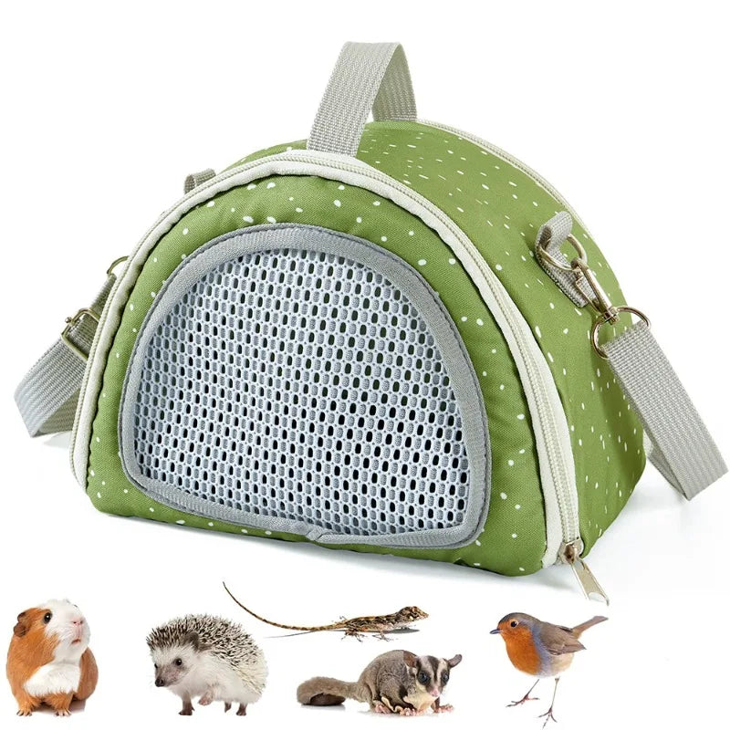 Borsa Trasportino Obliqua per Piccoli Animali Domestici – Perfetta per Ogni Stagione