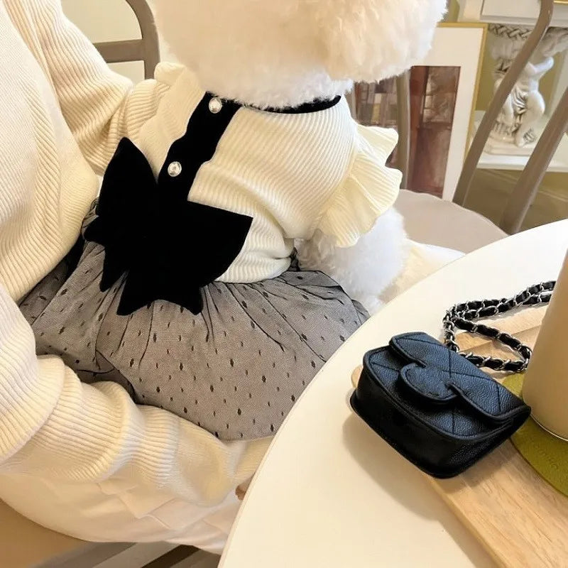 Vestito di Lusso per Cani di Piccola Taglia: Eleganza Estiva per la Tua Cucciola!