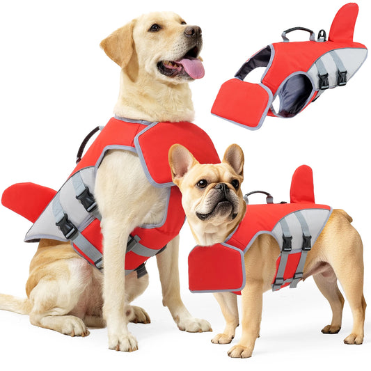 Giubbotto di Salvataggio per Cani con Strisce Riflettenti – Sicurezza, Stile e Visibilità Ineguagliabili