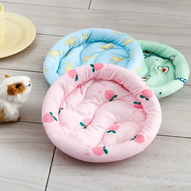 Materassino Morbido e Caldo in Peluche per Piccoli Animali - Cuscino Cuccia per Criceti, Scoiattoli, Ricci, Conigli e Porcellini d'India.