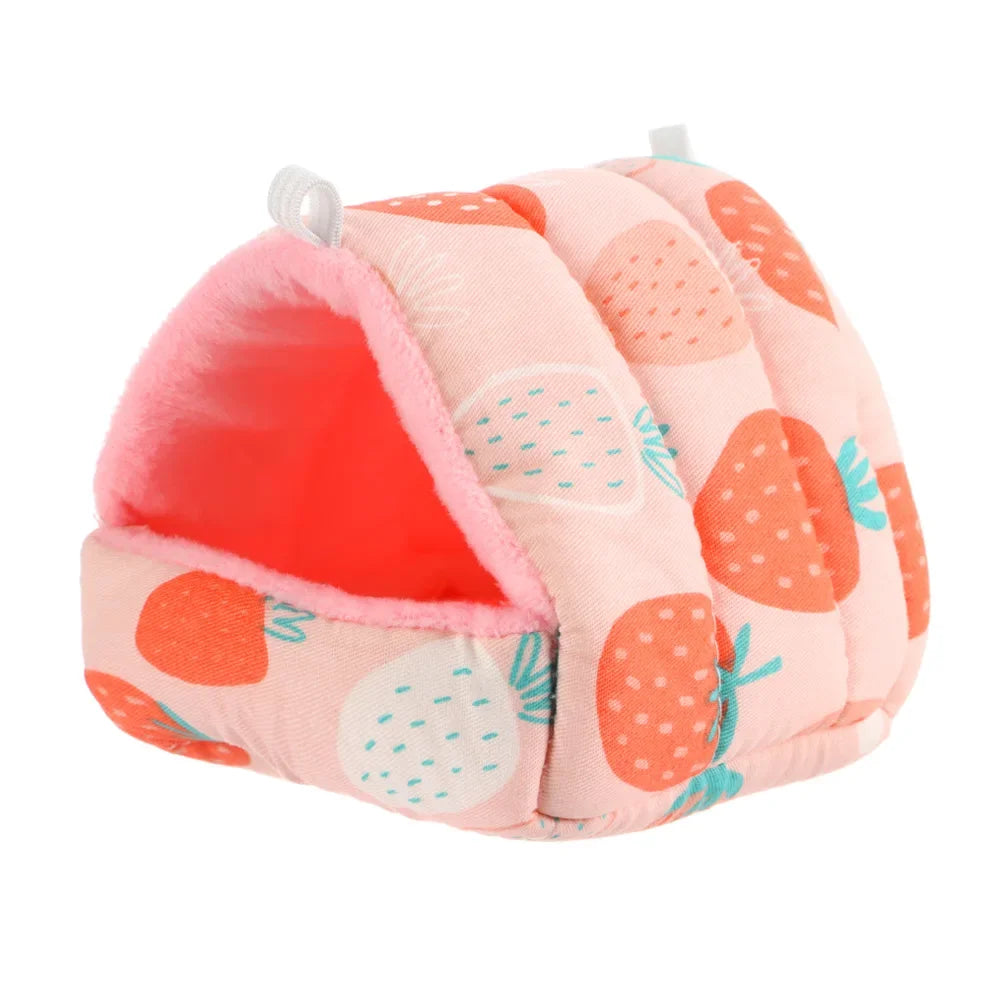 Cuccia Mini a Tema Cartone Animato per Piccoli Roditori – Il Nido Caldo e Morbido per il Tuo Amico!