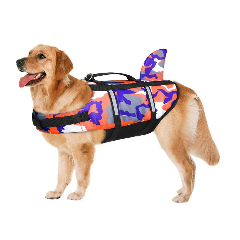 Giubbotto di Salvataggio per Cani Camouflage – Stile Militare e Sicurezza per Ogni Avventura Acquatica