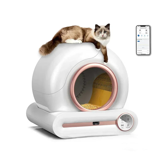 Lettiera Automatica Intelligente per Gatti – La Soluzione Completa e Igienica per la Tua Casa
