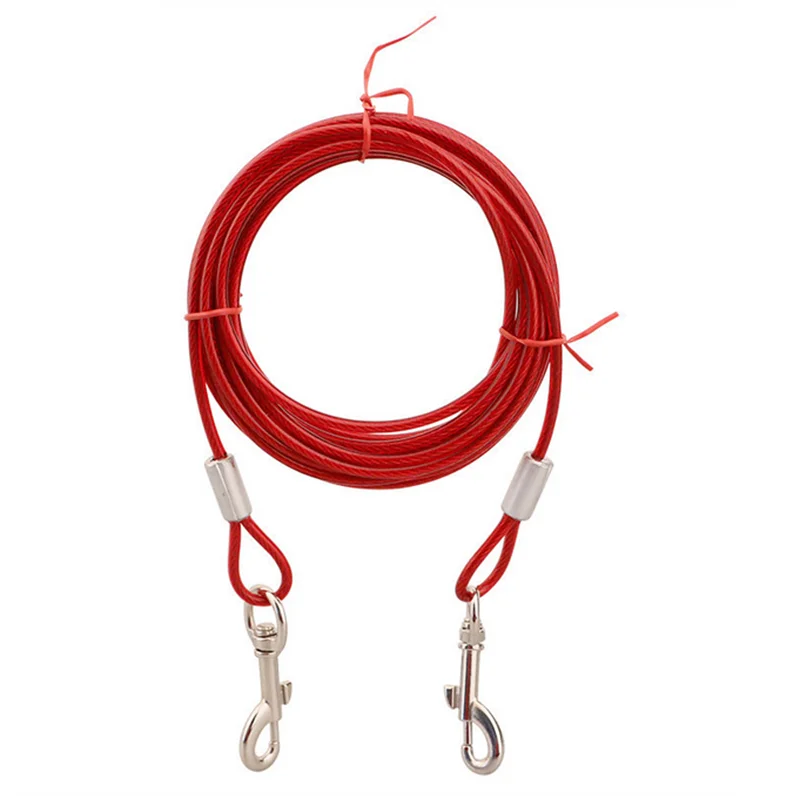 Guinzaglio per Cani in Acciaio Inossidabile: Libertà e Sicurezza per le Tue Avventure Outdoor!