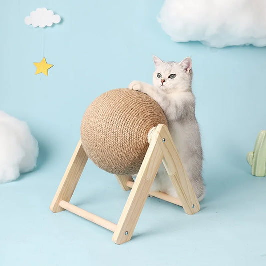 Pallina Tiragraffi per Gatti: Divertimento e Salute per le Sue Unghie, in Modo Eco-Friendly!