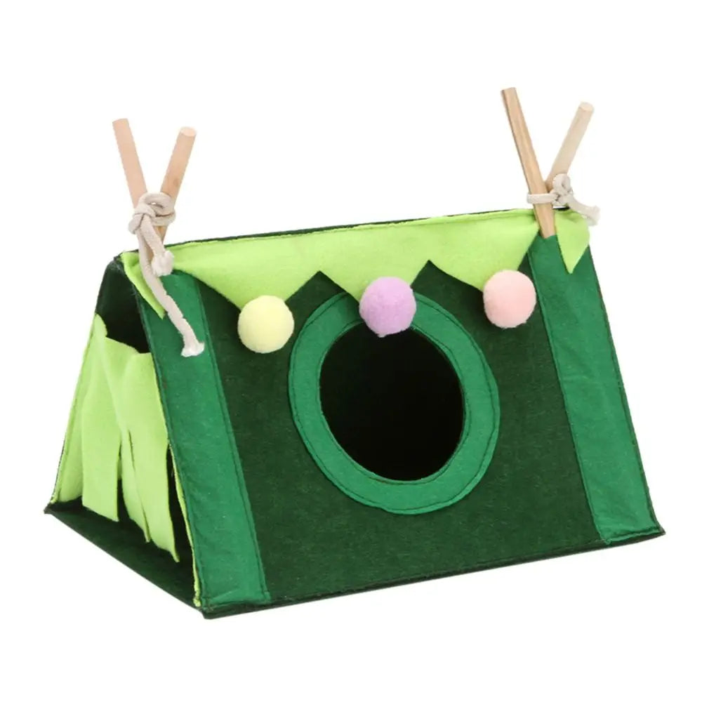 Nido a Tenda in Feltro Per Conigli e Piccoli Roditori– Accogliente e Spazioso