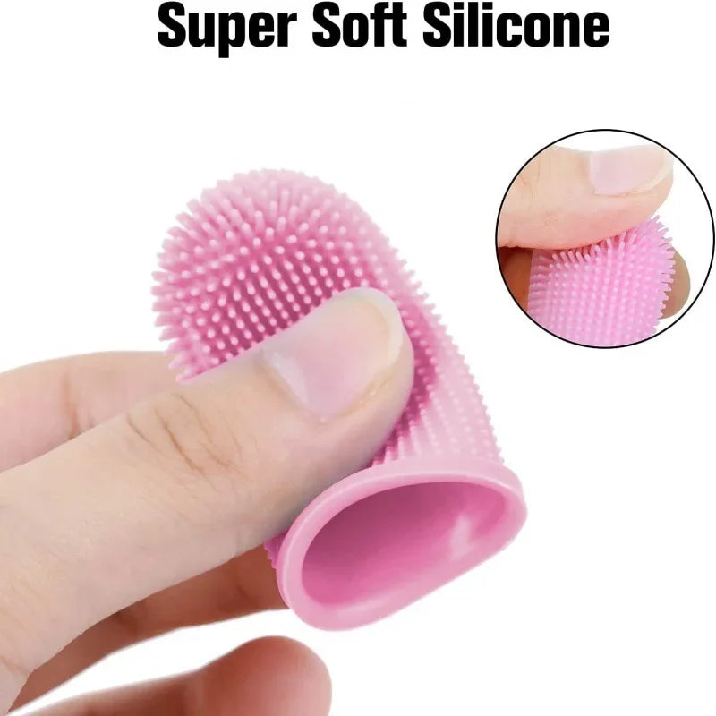 Spazzolino da Dito per Animali: Igiene Orale Super Morbida per un Alito Fresco!