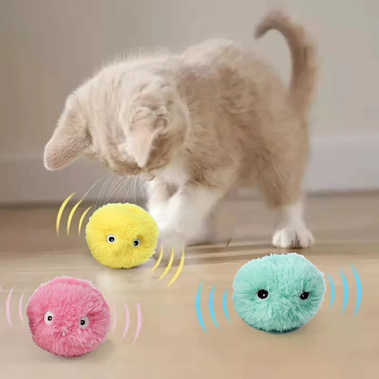 Palla Gioco Interattiva Smart per Gatti: Divertimento Interattivo e Stimolante con i Suoni di Diversi Animali!