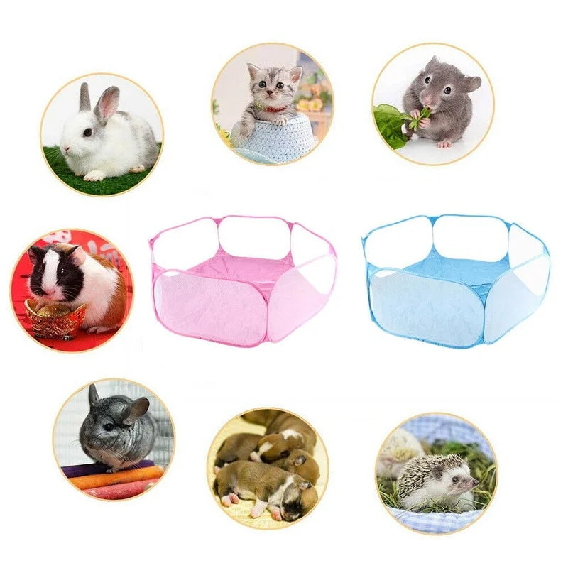 Box/Recinto Pieghevole Portatile per Piccoli Animali Domestici